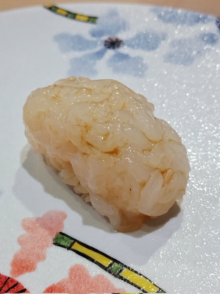 azu_nee's tweet photo. 白海老のおはぎ😆🍣
#EDOMAESS https://t.co/wLDePgSI1L