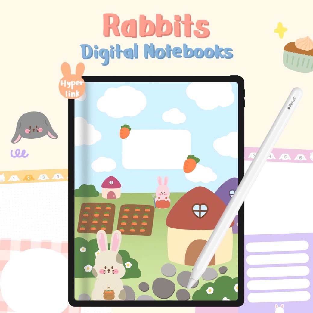 Fahfahs_world's tweet photo. หรือสายเขียน สายจดบันทึกก็มี digital notebook จาก @bbubblegumz_ และ minebxerry มาแนะนำ~ น่ารักแบบฝุ่ด ๆ 🌷✨ https://t.co/SmKP4sHvye