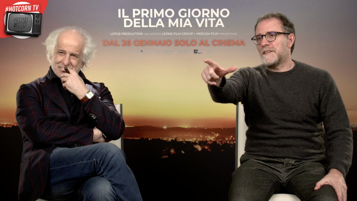 HOT CORN TV | #ToniServillo e #ValerioMastandrea raccontano #IlPrimoGiornoDellaMiaVita di #PaoloGenovese 👉hotcorn.com/it/film/news/t…
