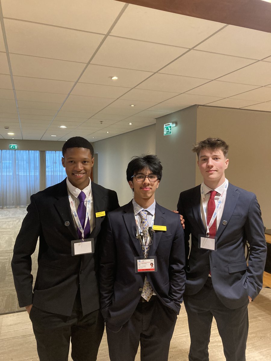 We're delighted to have so many of our @BSN_SSV students from @bsn_mun at @THIMUNTheHague this week! @WorldForum_ #BSNMUN #BSNDebate