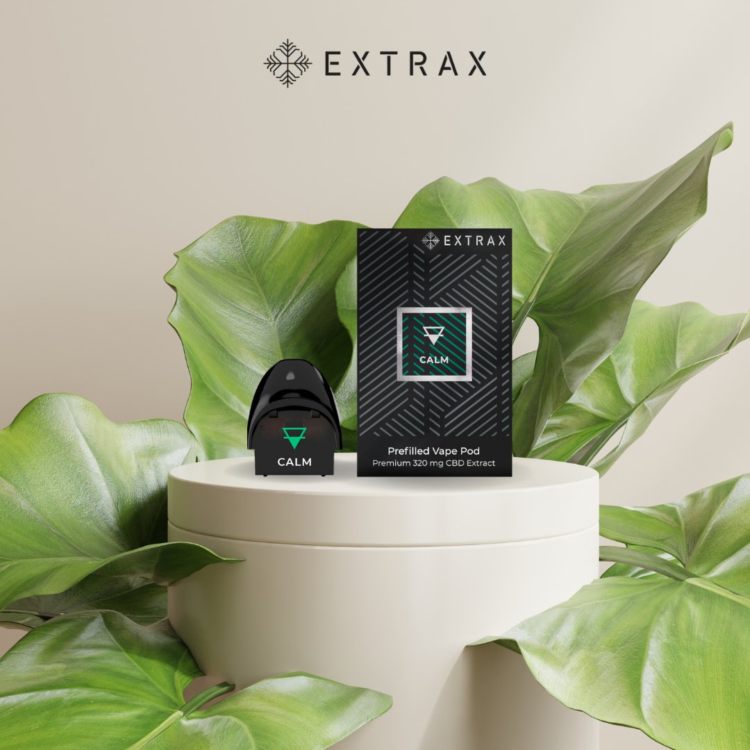 extrax_uk's tweet photo. CBD interacts with receptors in the brain that regulate fear and anxiety, which may explain its potential anti-anxiety effects. Inhaling CALM CBD vape formulation can ease feelings of distress and mental tension in a short time.⁠😌🌱🌿 #cbdoil #hemp #cbdproducts https://t.co/S0raza6pI8