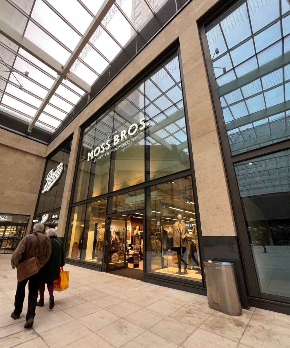 vp_woking's tweet photo. Dressing to impress just got easier with @MossBros! Their wide selection of suits, shoes, and formal wear for men will have you looking sharp for any occasion 👔
#MossBros #Fashion #Suits #Formalwear #VictoriaPlaceWoking https://t.co/eP1JzLoMJg