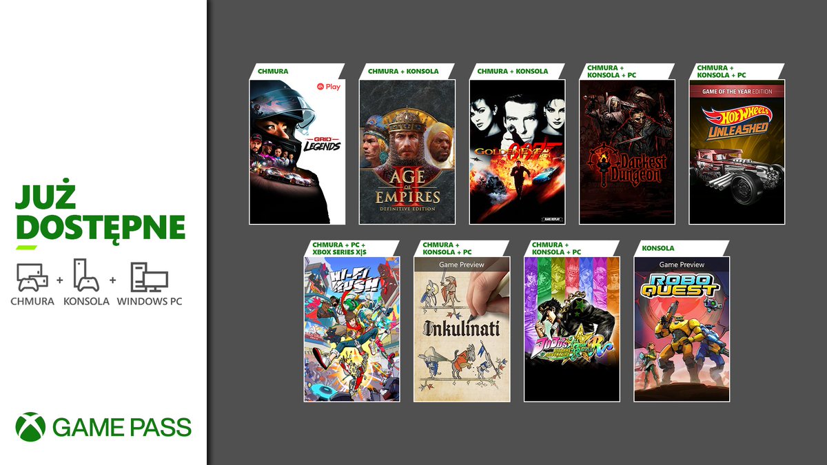 XboxPL's tweet image. Prosiliście o drugą część oferty Game Passa na styczeń? Oto i ona!

Już niedługo dzięki Game Passowi zagracie w: