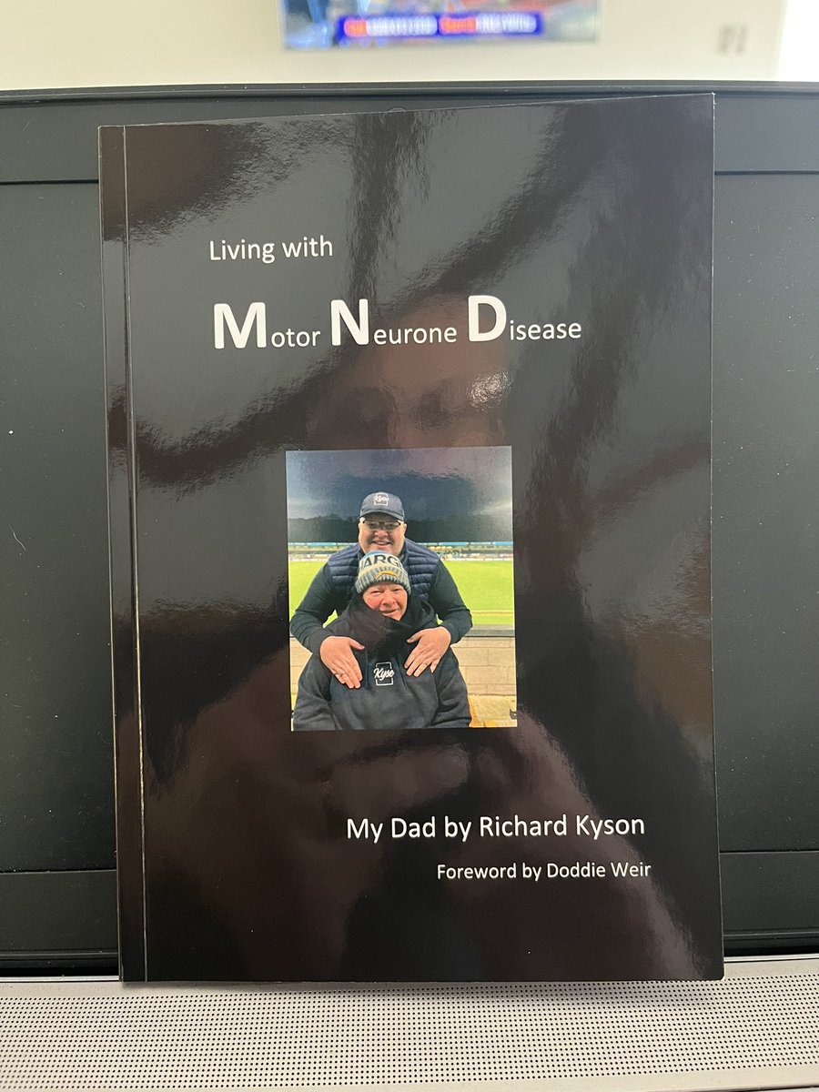 @rkyson99 looking forward to what I have no doubt will be an emotional read. #MND #MNDAssociation #DoddieWeir