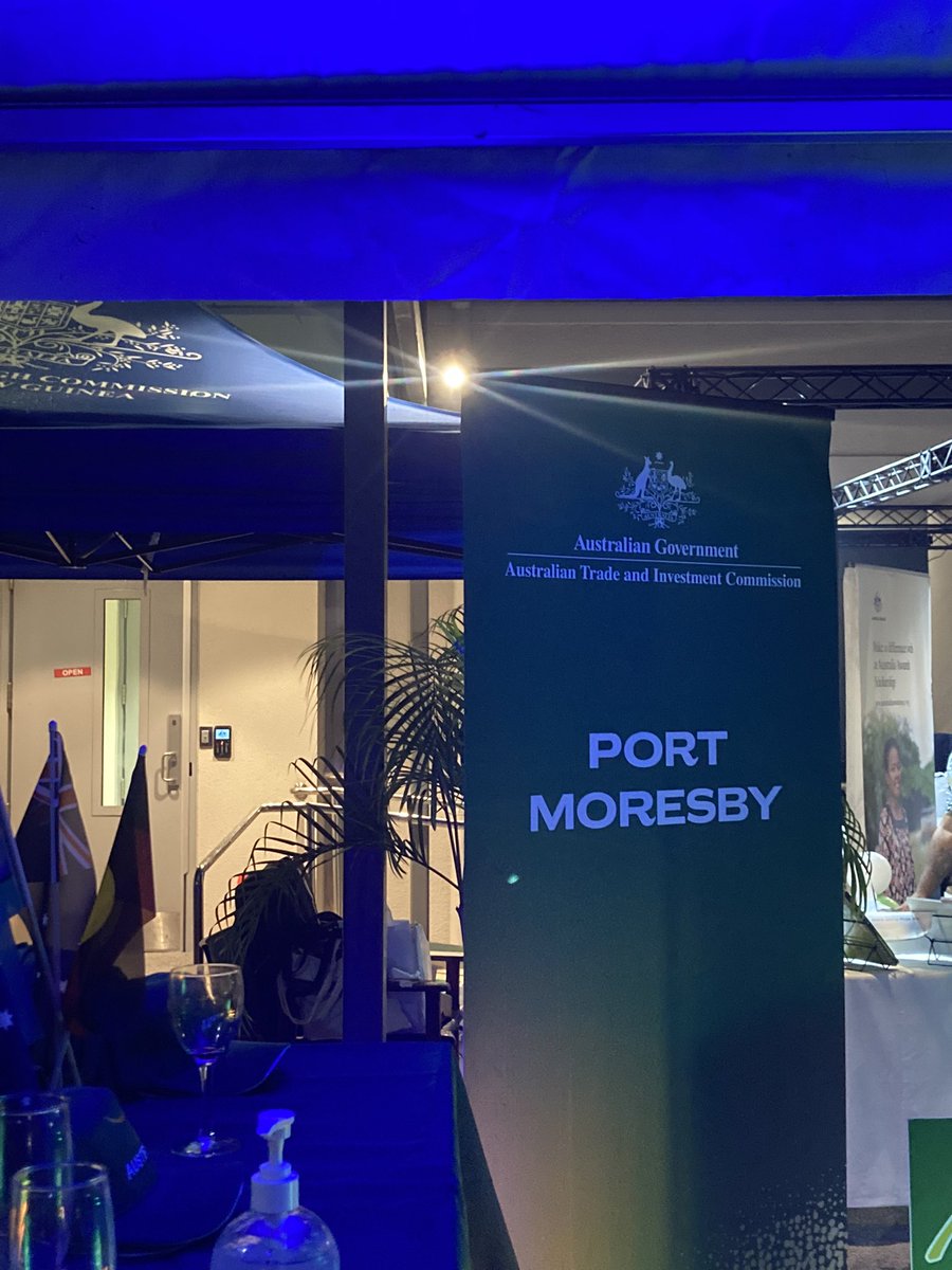 FranceinPNG's tweet image. Celebration of Australia Day in Port-Moresby organize by @AusHCPNG marking as well the 50th anniversary of the #PNGDF with an overfly of the @AusAirForce and the display of the F-18 hornet #HappyAustraliaDay