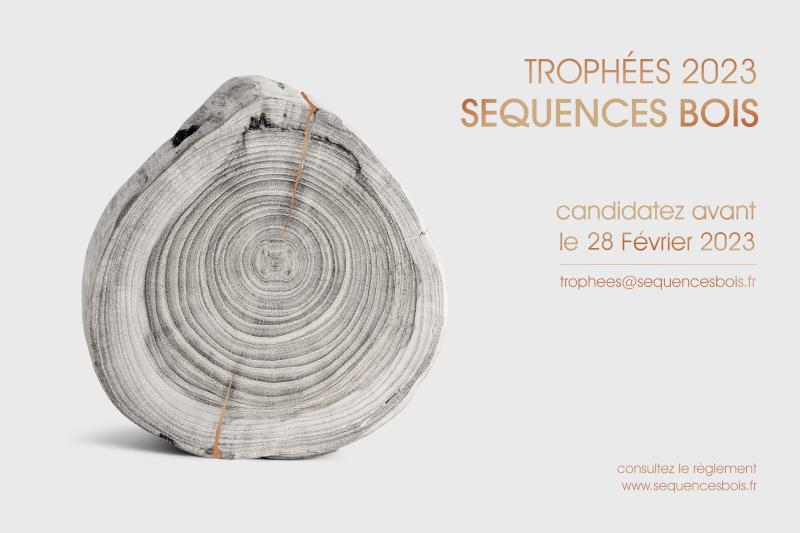 TROPHÉES SÉQUENCES BOIS 2023
Vous avez livré un projet en structure #bois en 2021 ou en 2022 ? Candidatez, avant le 28 Février, à l’édition 2023 des Trophées #SéquencesBois
Consultez le règlement sequencesbois.fr/les-trophees-2…
Envoyez votre projet à trophees@sequencesbois.fr