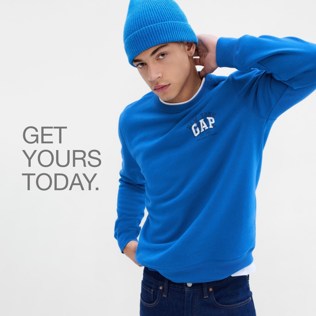 UKGap's tweet image. Did you know? Gap logo featured in the Netflix hit Stranger Things. 

Our logo hoodies and tees are even more iconic today than they were in the '80s. 

Visit our logo shop: bit.ly/3JaLym2