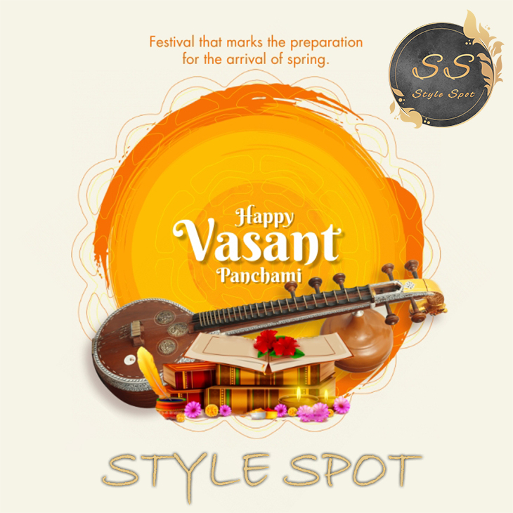 StyleSpot2's tweet photo. May the auspicious Saraswati Puja occasion bring you happiness, wealth, and knowledge. Also, may the lovely and graceful Saraswati bless you. May you achieve all of your goals! Happy Basant Panchami wishes 2023!
#basantpanchami2023 #festival #style #stylespot https://t.co/MRYQWn5hmj