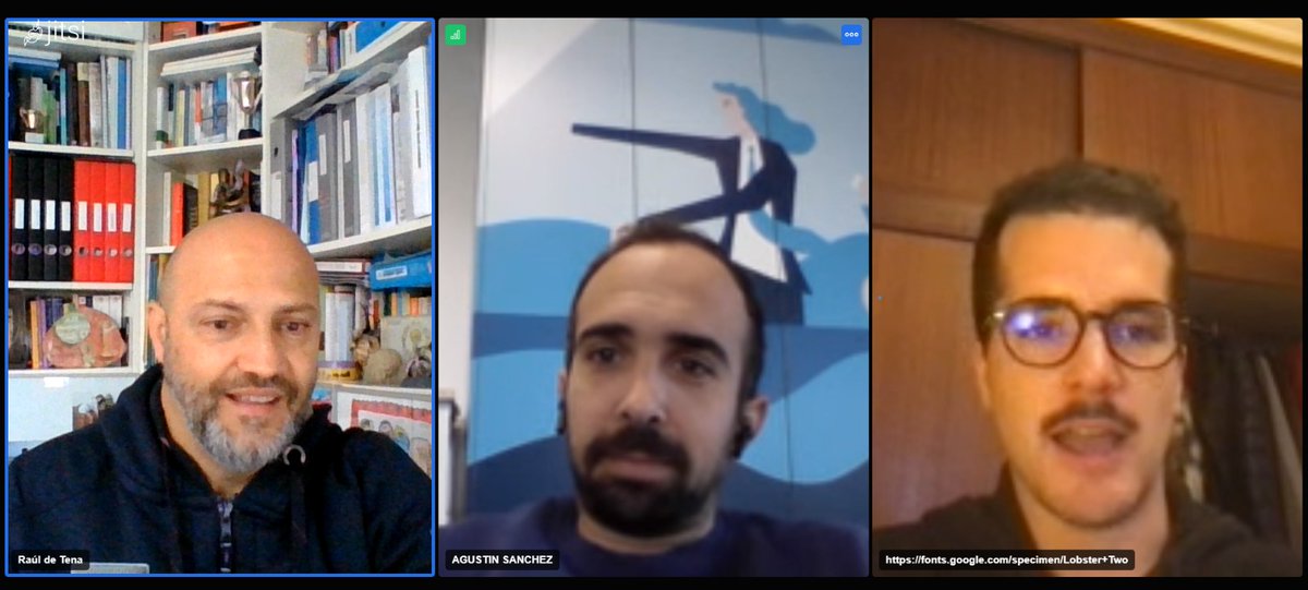 Sesiones de mentoring, esta mañana, en @OpenFuture_Ext - La Atalaya de modo virtual con #MetaHealth y #Yendo.
Reflexiones en torno al papel del emprendedor en su proyecto o testar propuestas para validarlas. Aprendizaje para todos.
 
#Telefónica #JuntadeExtremadura