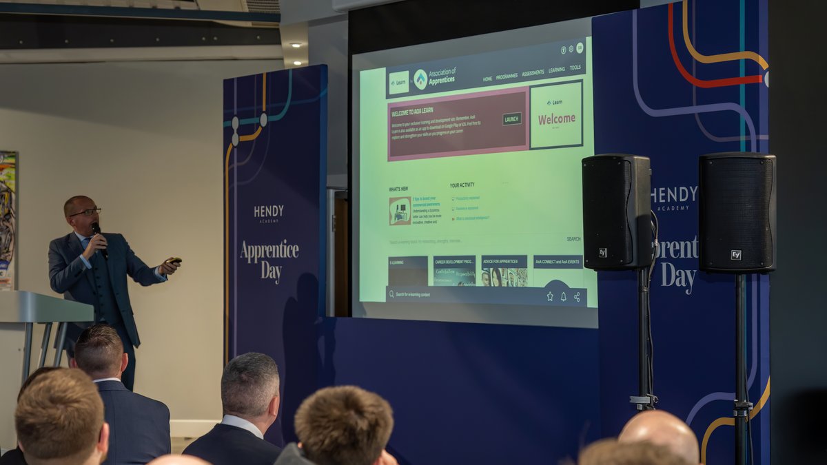 Association of Apprentices (@assocapprentice) on Twitter photo Our CTO, <a href="/D_Barker/">David Barker, FRSA</a>, visited <a href="/HendyGroup/">Hendy Group</a> for their #Apprentice Day yesterday.
We are pleased to welcome Hendy Group to AoA's growing community of partners working to maximise the potential of apprentices across the UK.
#community #apprenticeships Our CTO, <a href="/D_Barker/">David Barker, FRSA</a>, visited <a href="/HendyGroup/">Hendy Group</a> for their #Apprentice Day yesterday.
We are pleased to welcome Hendy Group to AoA's growing community of partners working to maximise the potential of apprentices across the UK.
#community #apprenticeships