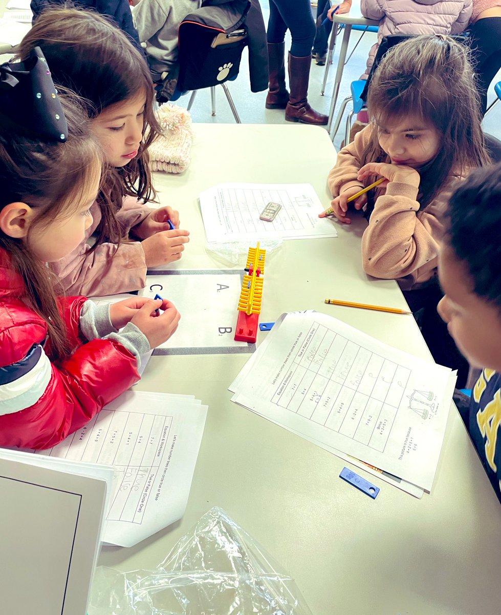 First grade students in the EU West district collaborated on identifying balanced equations by engaging in mathematical discourse. #DoDEAinAction #themightywest #westisbest #mathematicaldiscourse #studentdiscourse