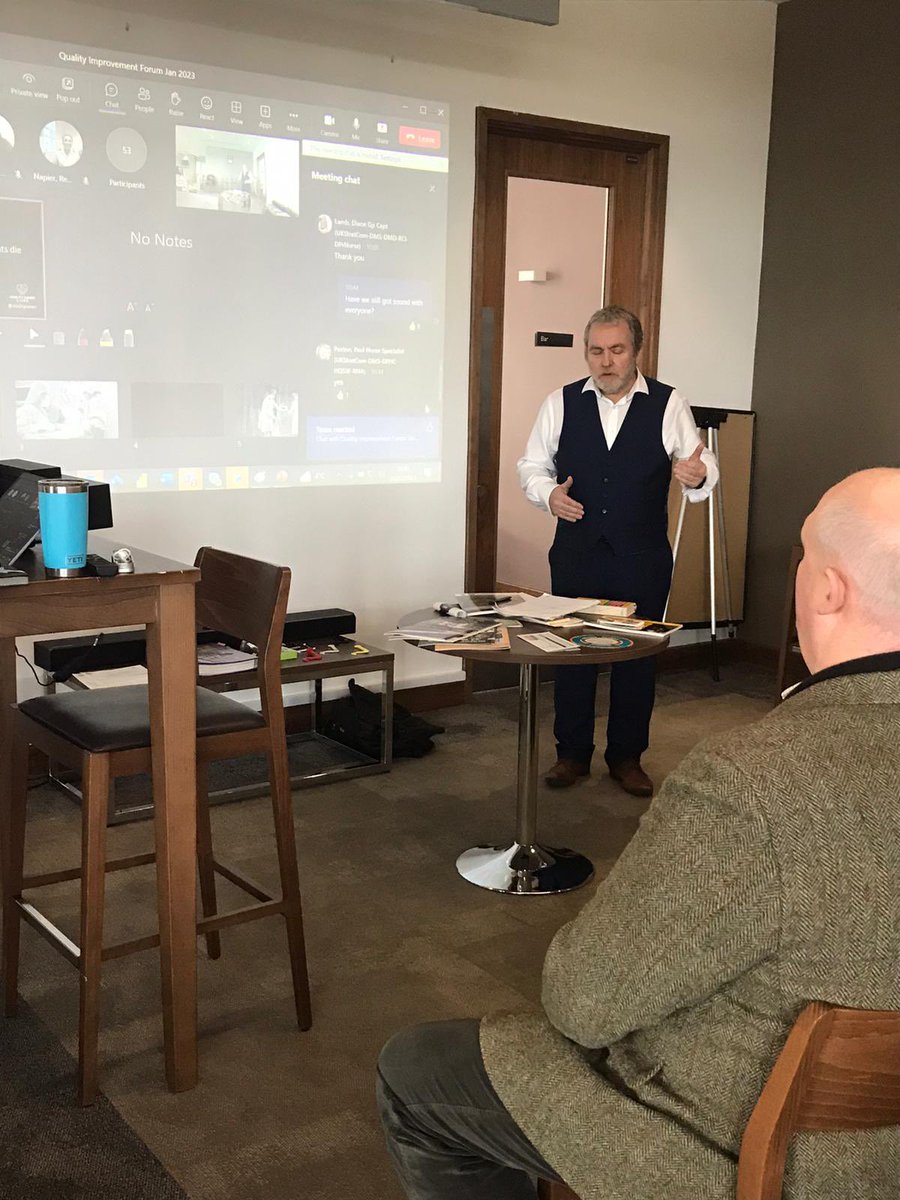 Def_ADMN's tweet image. Guest speaker Chris Turner @orangedis presenting ‘civility saves lives’ reflecting on experiences in individual and collective mastery. 

@DMS_DefMedAcad @BCUDefence @HeadRCI @DMS_SurgGen @DMS_MilMed @UKForcesNurses