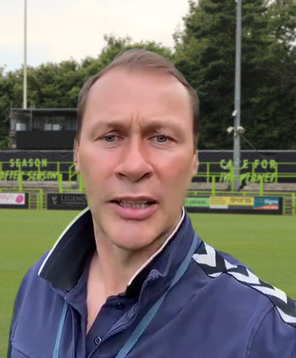 “Your teacher, old Tom, has told me you've been fucking eating sausages, is that right? We cannae be having that, mate.”