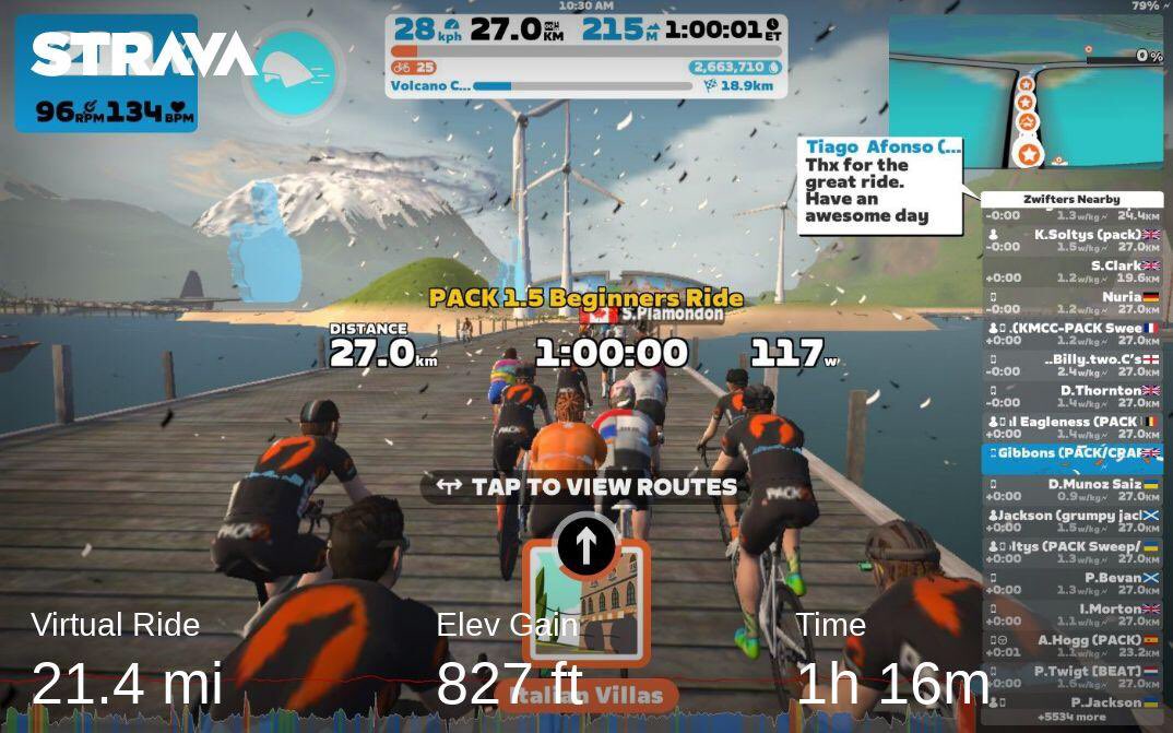 test Twitter Media - Cracking #Pack ride👍No AP today #GoZwift
#Cycling #Positivevibes #Weightlose #IndoorCycling #Bike #Healthy #Fitness #Strava #Mentalhealth #Wellbeing  #Zwiftcycling #Cyclist #Packlife #Crapp #Strongertogether

https://t.co/l3Qk2atYZs https://t.co/oPKBu16oak
