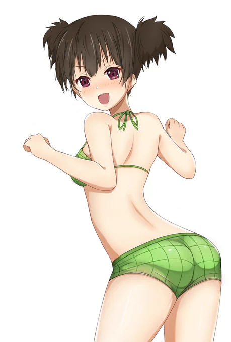 #くそ寒いので水着絵を貼る#けいおん 