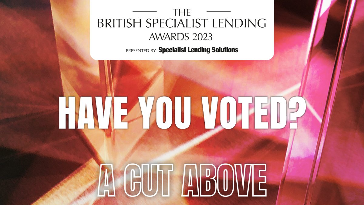 Have You Voted? 

Nominations for the 2023 British Specialist Lending Awards close on 10th Feb. - nominate a star performer today: tinyurl.com/bde8paax

<a href="/specialistsols/">Specialist Lending Solutions</a> 
#BLSA2023