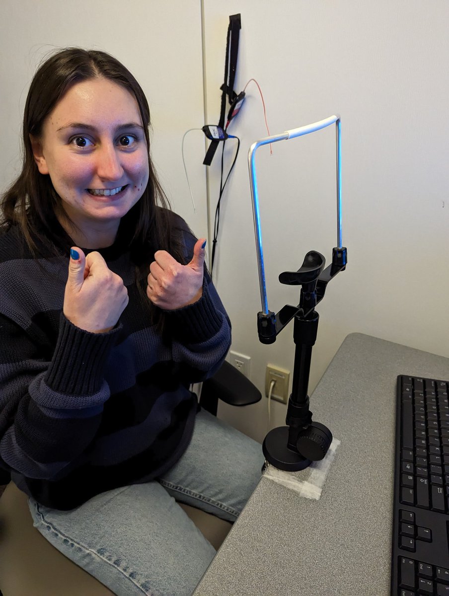 Language Brain (@lablab_pitt) on Twitter photo <a href="/LABlab_pitt/">Language Brain</a> MS student Lora Mocevic preparing to make the science - thanks <a href="/SoundBrainLab/">SoundBrain Lab</a> for sharing your Eyelink! <a href="/LABlab_pitt/">Language Brain</a> MS student Lora Mocevic preparing to make the science - thanks <a href="/SoundBrainLab/">SoundBrain Lab</a> for sharing your Eyelink!