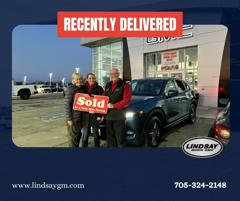 Another great delivery at Lindsay Buick GMC.