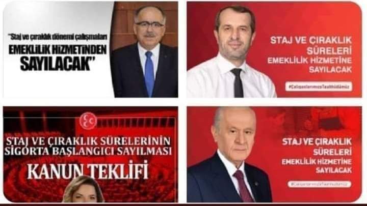 @arzuerdemDB Sıra bize gelmesi için;
Verilen sözlerin ve vaatlerin yerine getirilmesi gerekir.

#OylarStaja 
#StajSskBaslagıcıOlsun