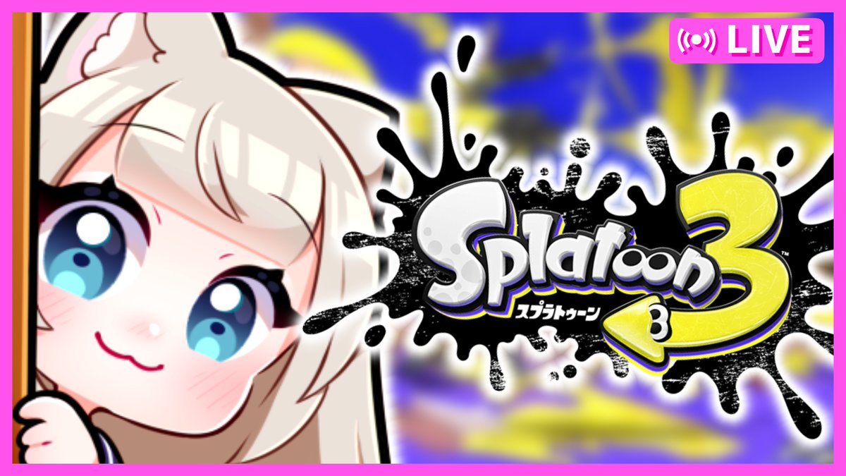 NakoMoonVT's tweet photo. ╭━━━━━━━╮
  💖Stream ON!💖
╰━━━ｖ━━━╯

https://t.co/lBO7nGib08

▸Playing #Splaoon3🍫
　#スプラトゥーン3 まったりと・・・✨

▸Short Japanese class🇯🇵
　ミニ日本語教室

#heynako #VTuber https://t.co/Jq2Dr6F4MP