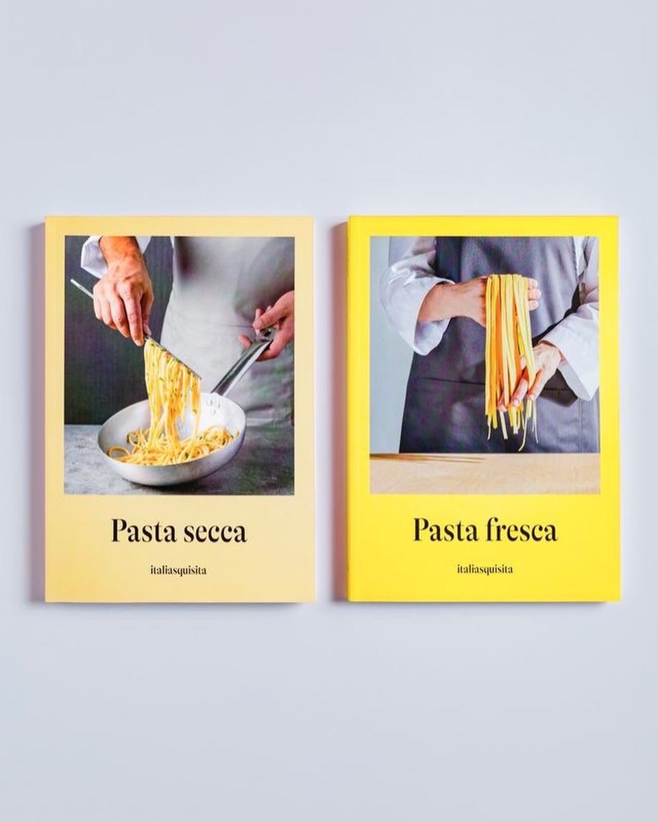 carlo_spinelli's tweet photo. Nuovo libro sulla pasta di @italiasquisita, assolutamente definitivo, italiano-inglese, pasta fresca pasta secca, masterclass e più di 100 ricette di 100 chef italiani, tradizione e Michelin. Da consumare rigorosamente al dente! 😜🇮🇹🍝 https://t.co/FguA64gwKr #libri #italy #pasta https://t.co/gffJDKHNsJ