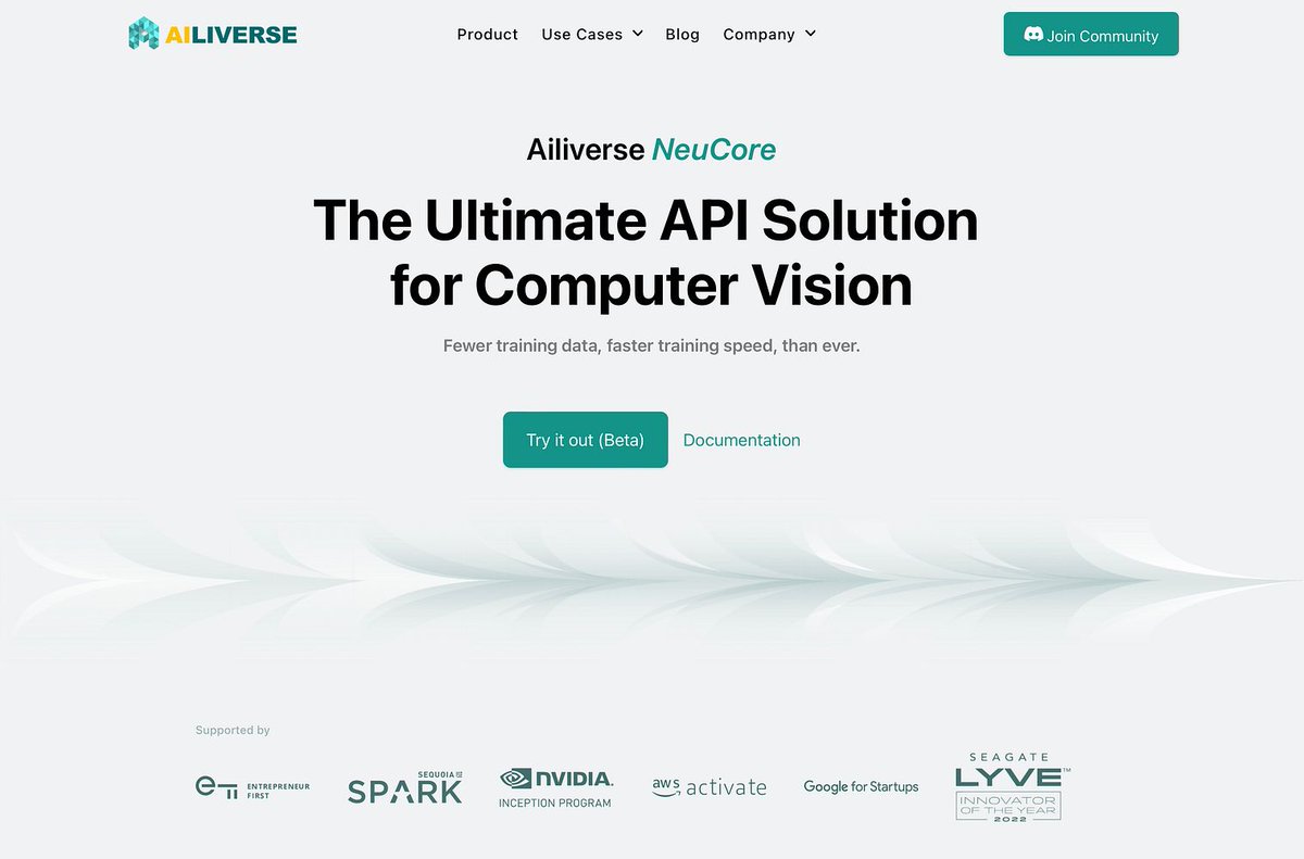 BetaList's tweet photo. NeuCore: Build your computer vision models in minutes

https://t.co/hz7CPRclQ8 https://t.co/jnKmk19o89
