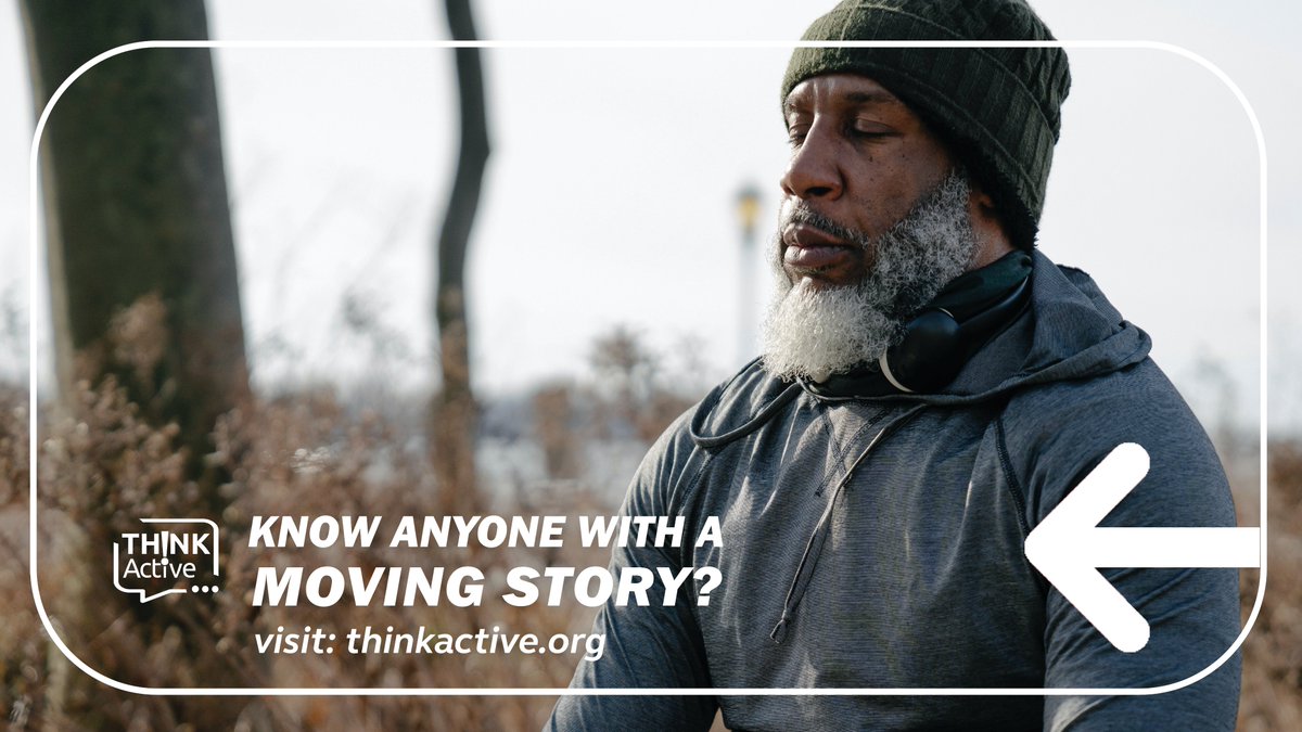 zubaidihussain's tweet photo. Has anything happened in your life that inspired you to be more physically active? Whatever your age, gender, ability or background, @ThinkActiveCSW the active partnership I work for would love to hear your story. https://t.co/puHR7vPzVW