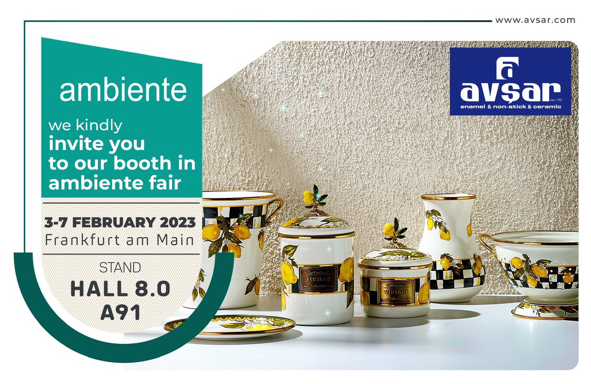 #enamel #ambiente #ambiente2023 #messefrankfurt #frankfurt #enamelware #enamelwares #enamelpots #housewares #housewaresshow #housebeautiful #kitchendesign #kitchenwares #kitchenware #homedecor #homeconceptfair #homedesign #emaye #emayetencere #avşaremaye #avsarenamel #zuchexfair