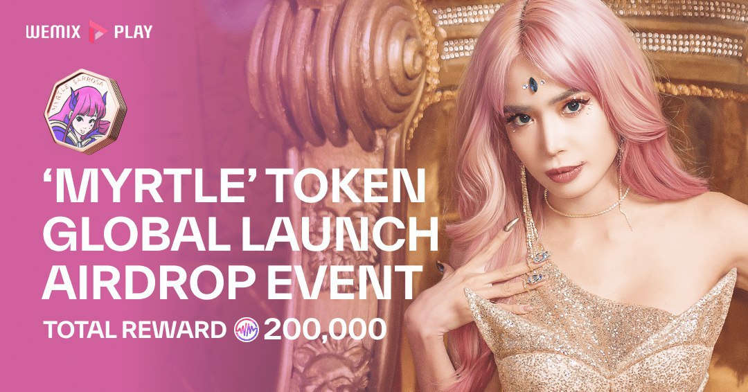 kbg_global's tweet photo. New airdrop: Wemix Myrtile
Reward: 100 Wemix (~$55) 
News: KuCoin , Huobi
Distribution date: February 17th

🔗Airdrop Link: https://t.co/EevnJJ2Lnc

-Complete all tasks of the airdrop
-Submit your Play Wallet address
-For 1,000 Random Lucky people

Done ✅Done✅Done✅Done✅ https://t.co/GiEWaN58ZG