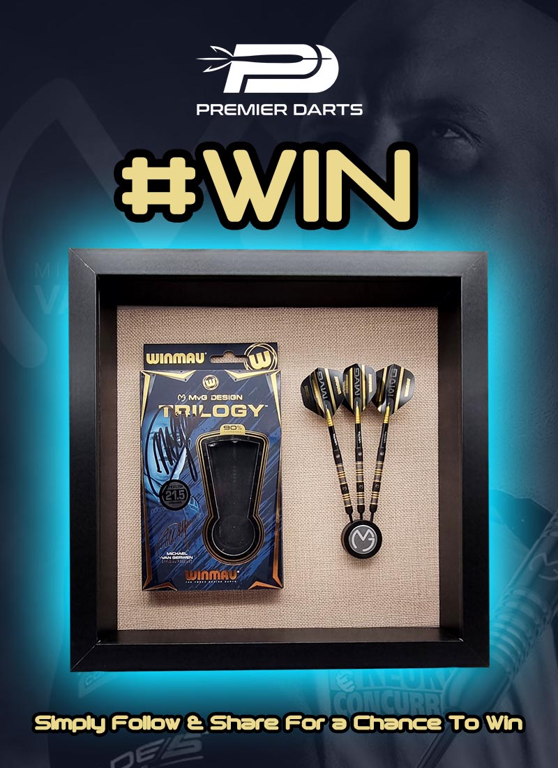 Premier Darts (@premier_darts) on Twitter photo #WIN This MvG Trilogy Signed Darts Framed Set!!!
Perfect to Showcase In Your Darts Cave 🎯
👉Simply Follow Us & Retweet + <a href="/premier_darts/">Premier Darts</a>
Good Luck Everyone!
#Giveaway #Win #Contest #Freebie #Sweepstakes #Competition #EnterToWin #Prize #FreeStuff #WinIt #ContestAlert #WIN This MvG Trilogy Signed Darts Framed Set!!!
Perfect to Showcase In Your Darts Cave 🎯
👉Simply Follow Us & Retweet + <a href="/premier_darts/">Premier Darts</a>
Good Luck Everyone!
#Giveaway #Win #Contest #Freebie #Sweepstakes #Competition #EnterToWin #Prize #FreeStuff #WinIt #ContestAlert