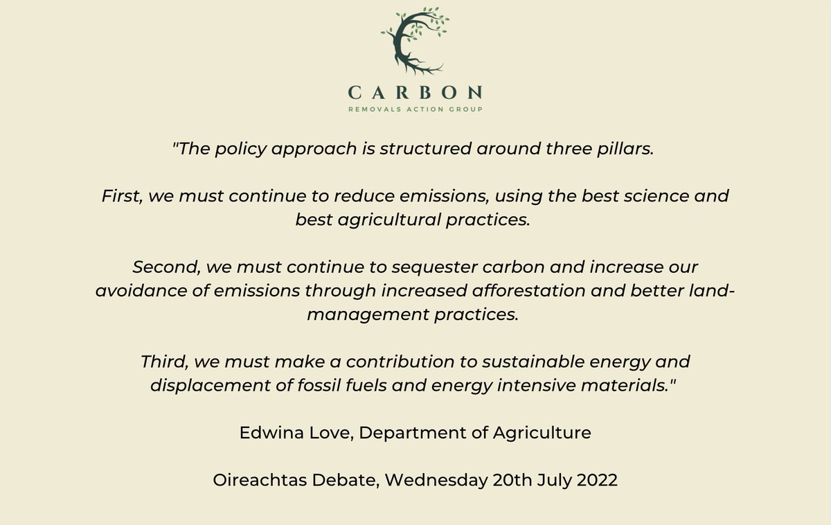 Farmers will not bear the burden of climate change mitigation <a href="/LeoVaradkar/">Leo Varadkar</a> tells the <a href="/IFAmedia/">Irish Farmers' Association</a> . Agricultural climate policy? Reduce our emissions. Grow trees to offset emissions from other sectors. Mitigate emissions from other sectors.