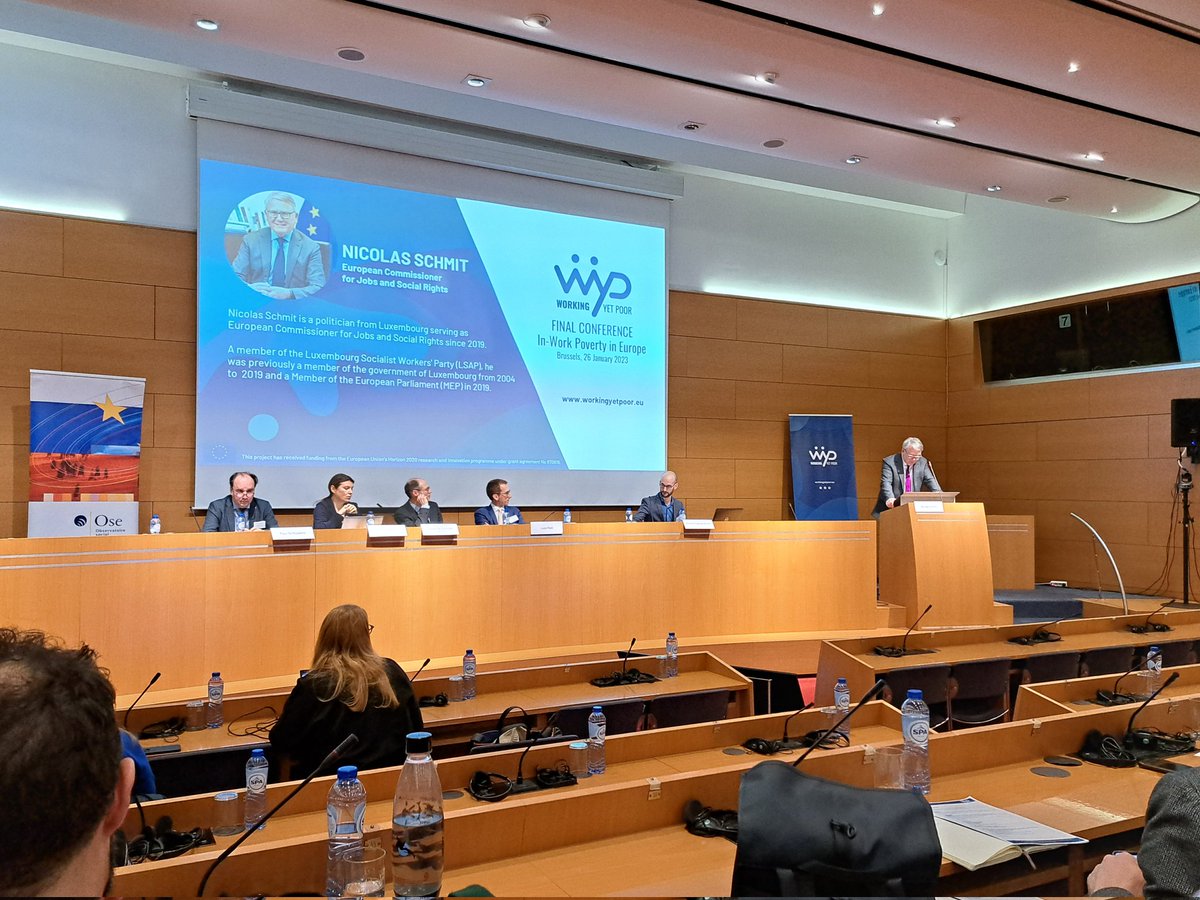 Brilliant &amp; inspiring results of <a href="/WorkYetPoor/">Working and Yet Poor</a> presented today! Insightful evidence on increasing trend of working people at risk or below poverty line! A unique mapping of legal labour/social policy frameworks &amp; insightful recommendations! Congratulations <a href="/LucaRatti15/">Luca Ratti</a> and team!