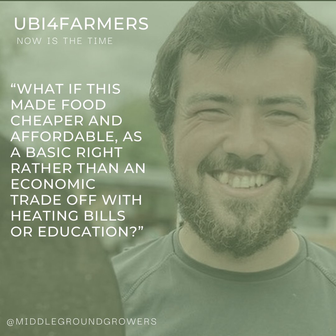We think @middlegroundgrowers reasons for implementing #ubi4farmers are brilliant! #universalbasicincome #nowisthetime #plantingseedsofstability