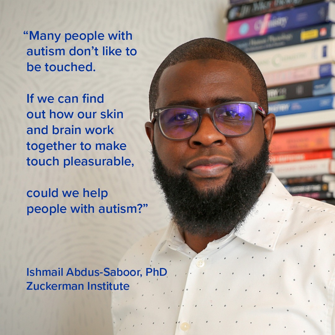 Columbia's tweet photo. A new report by researchers at @ZuckermanBrain identifies the neurological starting points for rewarding social touch, opening leads for using touch-based therapies as a treatment for social and emotional disorders. https://t.co/aKAVaL8GDv https://t.co/BLXVvDwQ4A