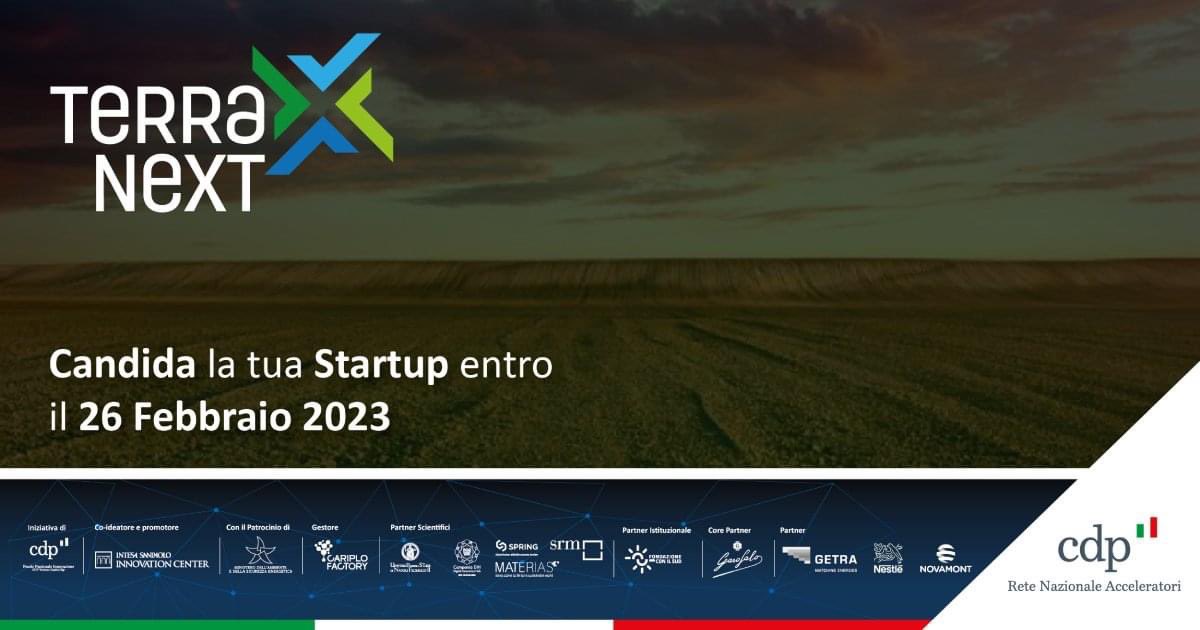 Terra Next: la Call per Startup nel settore della bioeconomia >>> incubatorenapoliest.it/terra-next-la-…