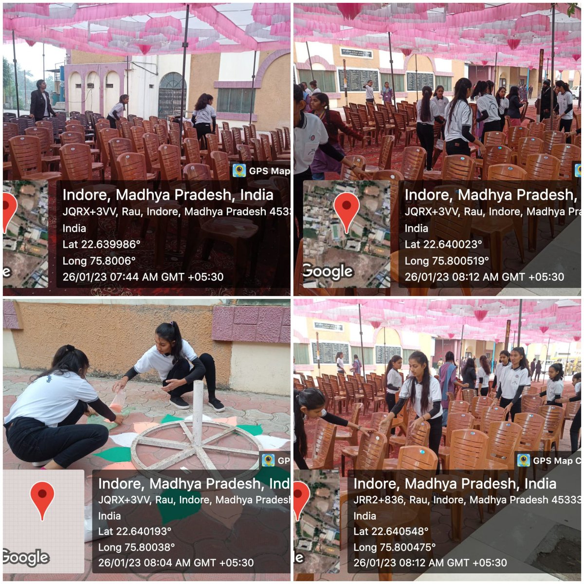 NSSunit2SUKM's tweet photo. आज श्री उमिया कन्या महाविद्यालय, रंगवासा,राउ की राष्ट्रीय सेवा योजना द्वारा उमियाधाम  परिसर में गणतंत्र दिवस का आयोजन बड़े ही हर्षोल्लास के साथ किया गया ! @YASMinistry  @_NSSIndia @NSSRDBhopal @nssrdB @NSSDAVVMP @PGarhwal03 https://t.co/m61rQUEkcd