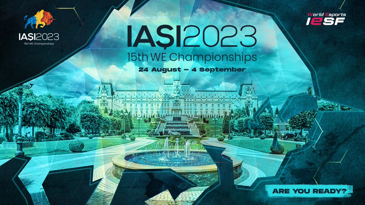 esvoe's tweet image. Nach der WM ist vor der WM! Somit haben die Vorbereitungen zur Weltmeisterschaft der @IeSF_Master bereits begonnen.
In diesem Jahr verschlägt es die weltbesten Spieler nach Iasi / Rumänien um sich zu messen.
Infos dazu in den nächsten Tagen.
#iesf #esports #worldchampionship