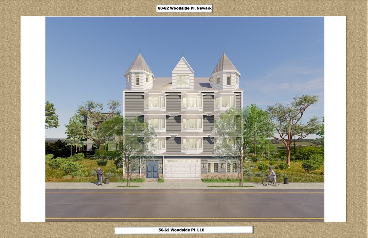 mjrjmu99's tweet photo. Proud to offer this newly approved nine unit mid-rise #multifamily #investment to interested builders. Located in historic Forest Hill section of #Newark NJ, the project provides nine covered parking spaces, a common area for residents to meet and separate utilities. https://t.co/qB9U2ZPaR8