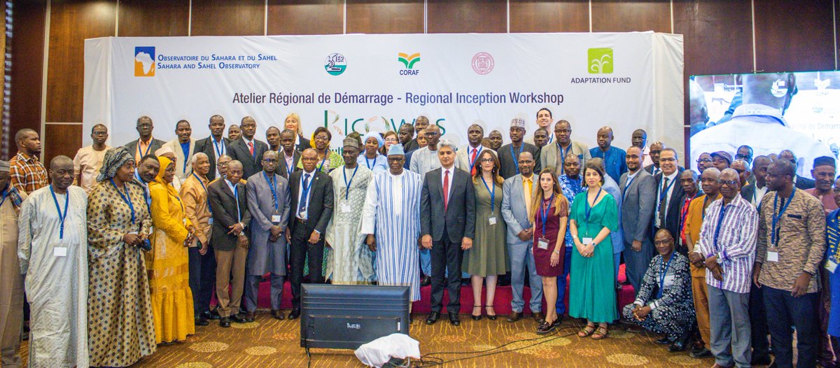 OSS_Comms's tweet photo. Highlights of the #RICOWAS project inception workshop, January 16-18, 2023, Bamako.
.#RICOWAS major contribution for #climate_resilient #rice production in #West_Africa is brought to light.
@OSS_Comms
https://t.co/870hMj4xys https://t.co/hJJHbFAkt6
