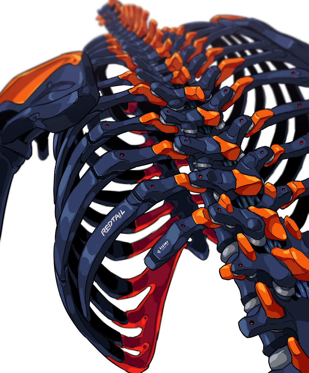 「強化骨格:Enhanced skeleton今年はこのシリーズを充実させたいです」|TERU👹✨5/5_コミティア G48aのイラスト
