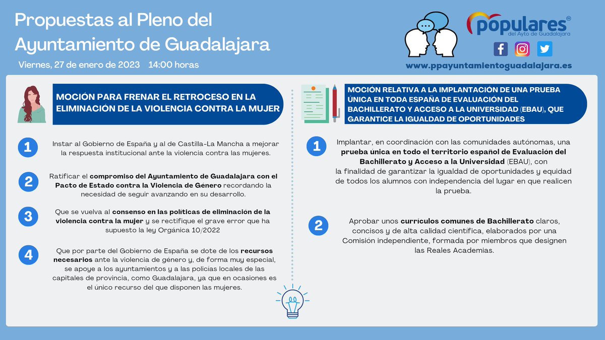 Grupo Popular del Ayuntamiento de Guadalajara tweet media