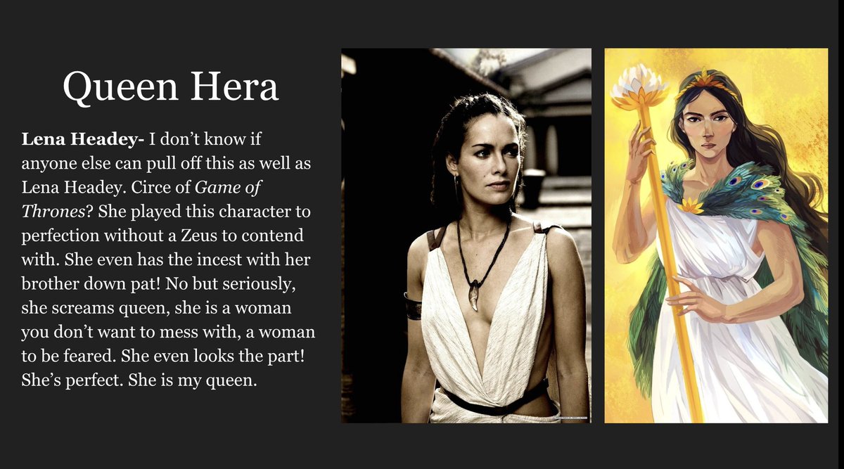 Hera: Lena Headey