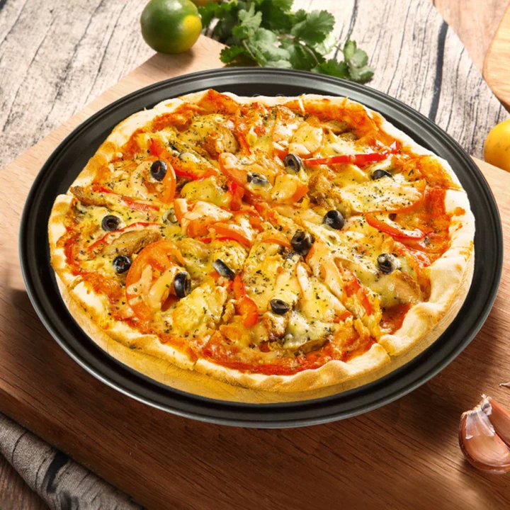 Catchy24_'s tweet photo. Premium Carbon Steel Baking Pizza Pan - Non-stick Round Cake Pan
https://t.co/P9J11Q1rQl

#cakepan #roundpan #pan #pizzapan https://t.co/5FhJ67kFgg