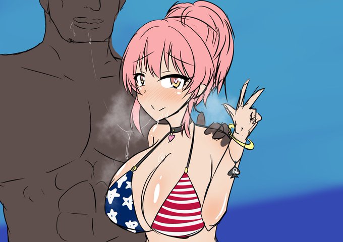 美嘉ちゃんが海に来たらやることは一つだね! 