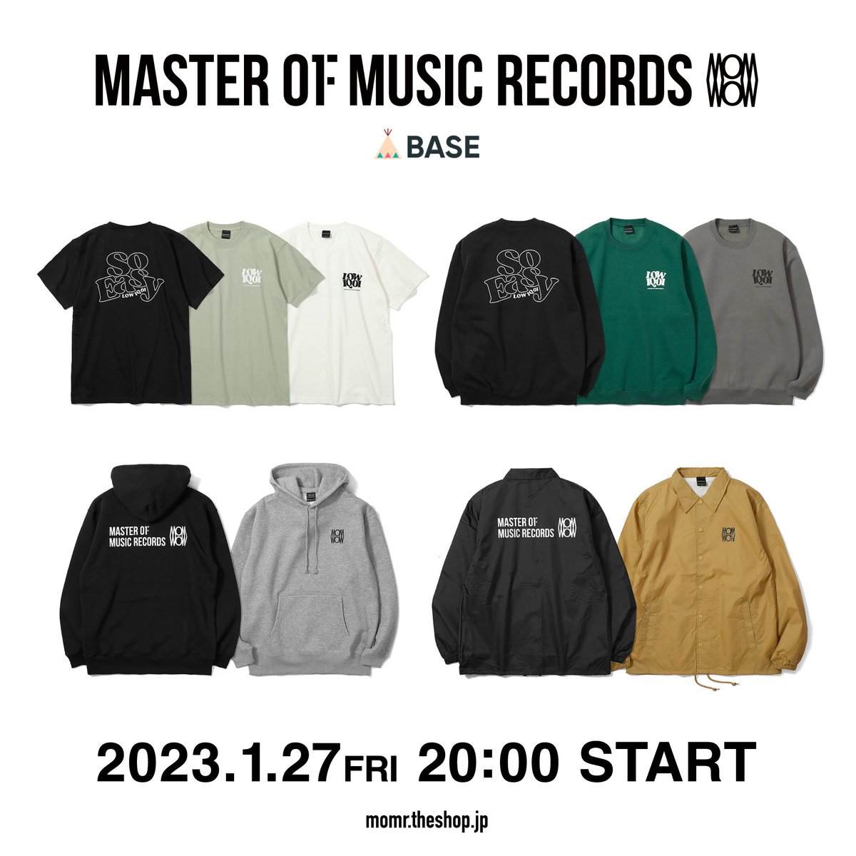 LOWIQ01_staff's tweet image. momr.theshop.jp

#lowiq01
#MASTEROFMUSICRECORDS