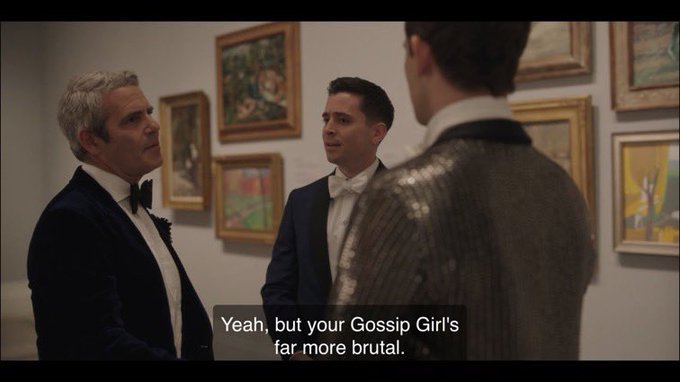 hqchair's tweet photo. chuck and blair mentioned as the iconic love story of gossip girl in the finale #GossipGirl https://t.co/DFI796iMHz