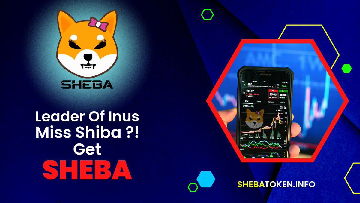 #SHEBA has come to help you make your dreams come true🤩🤩

✔️Name: SHEBA INU
✔️Symbol: $SHEBA
✔️Chain: #ETH

🔴linktr.ee/shebainu

🔴Shebatoken.info

#SHEBA #SHIBA #shill #eth #altcoin #memetoken #NFTs #Next100XGEMS #CryptoNews #shibainu #memes #ELONMUSK