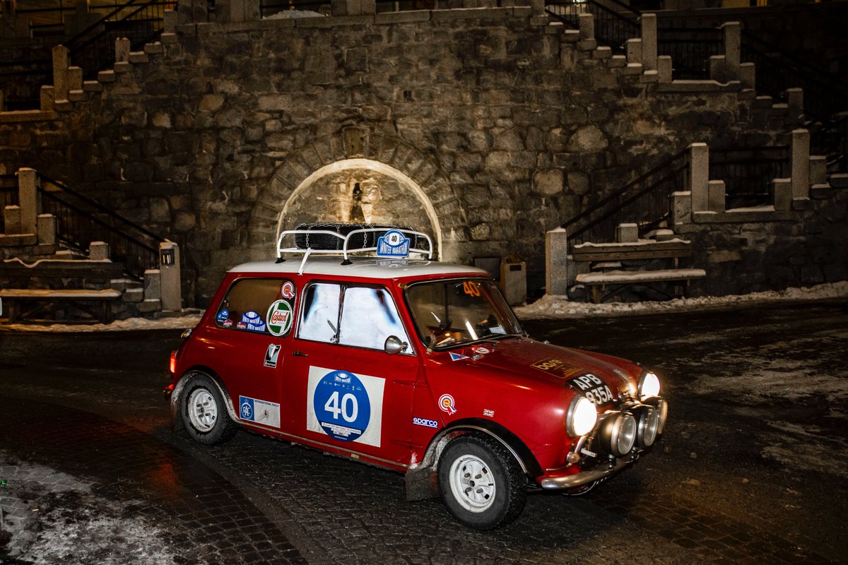 winter_marathon's tweet photo. โญ๏ธ Best Foreign Crew โญ๏ธ
Ottochian - Ottochian ๐ด๓ ง๓ ข๓ ฅ๓ ฎ๓ ง๓ ฟ #40 on a 1960 #Austin #MiniCooper S Mk I
#WinterMarathon2023 #winter35 @SparcoOfficial
๐ด https://t.co/tkuOTcpyMW