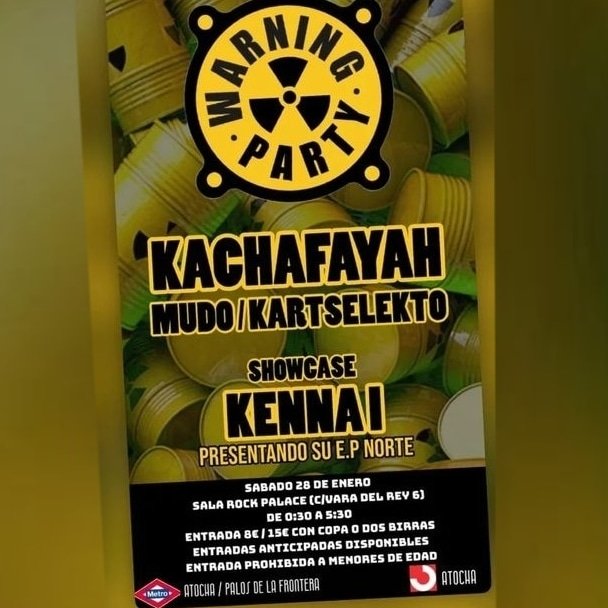 Este Sábado te veo en la <a href="/RockPalace/">Rock.Palace</a> junto a <a href="/KARTSELEKTO/">Kart Selekto</a> <a href="/GlamitySound/">Glamity Sound</a> &amp; <a href="/KennaIoficial/">Kenna I</a> #Dancehall