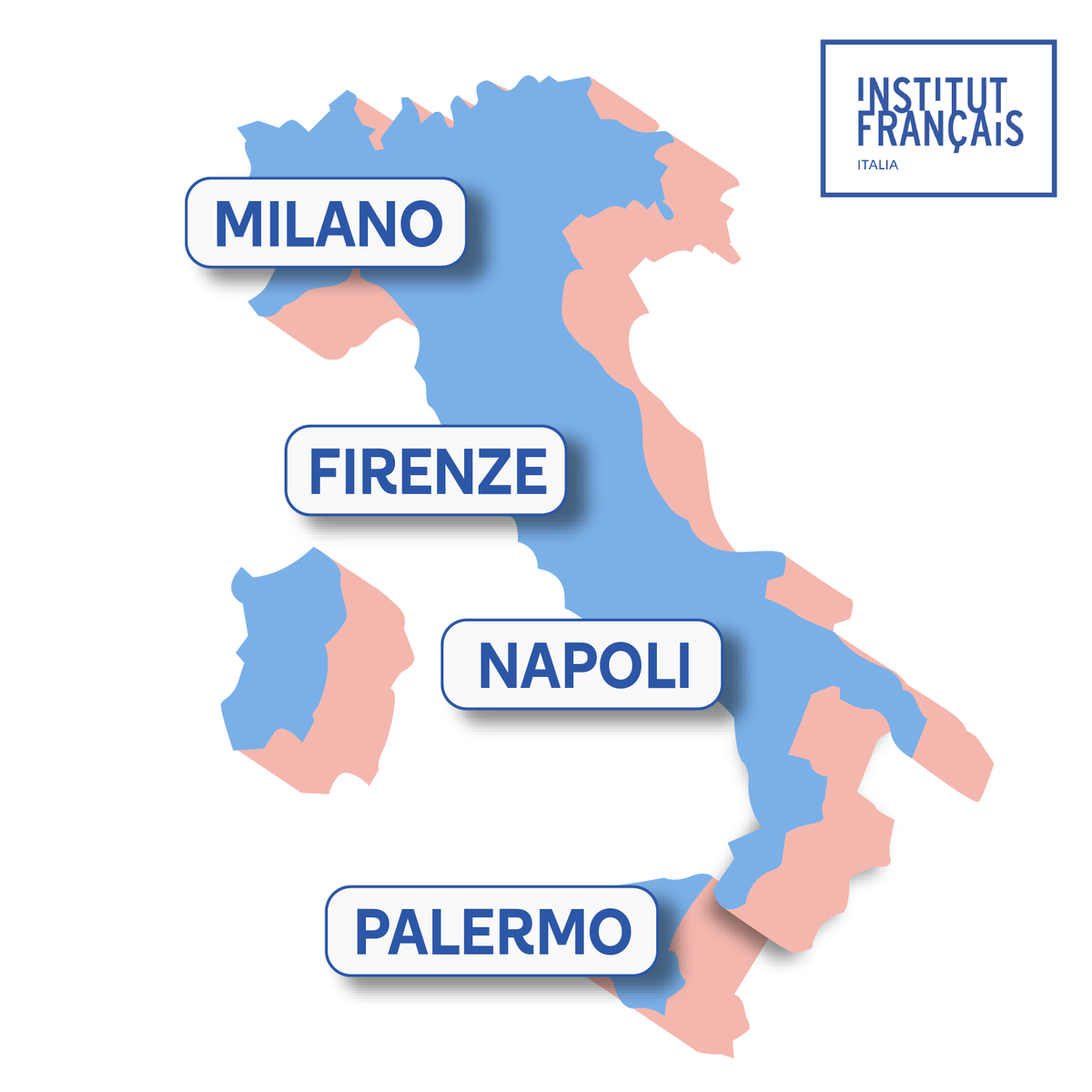 IF_Italia's tweet photo. Il posto ideale per #imparare, #praticare e #vivere il #franceseDOC: 
📚 Mediateca 
🎥 Cinema e eventi 
🇫🇷 Corsi
👉 Contatta l'Institut più vicino a te! https://t.co/OWEm6yyN4o